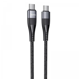Дата кабель Hoco U99 Vortex Type-C to Type-C 100W (2м) – Black
