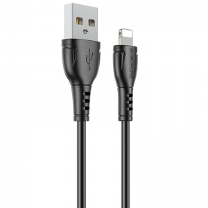 Кабель Borofone BX51 Triumph USB to Lightning 2.4A (1м) – Black