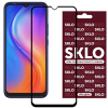 Защитное стекло 3D / 5D Premium SKLO Full Glue на весь экран для Tecno Spark 6 Go – Black