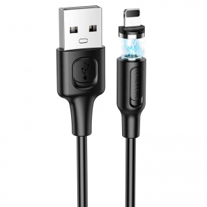 Кабель Borofone BX41 Amiable USB to Lightning 2.4A (1m) – Black