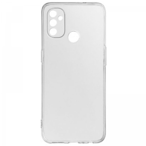 Прозрачный силиконовый чехол Epic Transparent с защитой камеры для OnePlus Nord N100