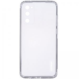 Прозрачный силиконовый чехол Epic с защитой камеры для Samsung Galaxy S20 FE