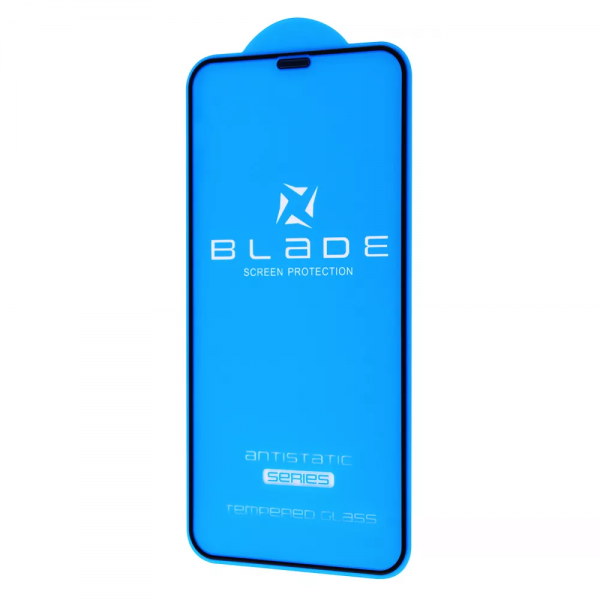 Защитное стекло 3D (5D) Blade ANTISTATIC Series Glass Full Glue на весь экран для Iphone XR / 11 – Black