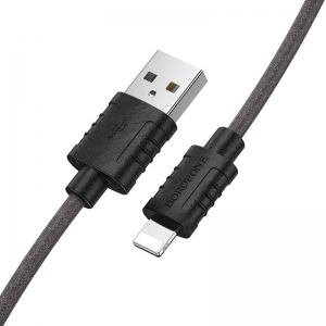 Кабель Borofone BX52 Airy USB to Lightning 2.4A (1м) – Black