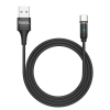 Кабель Hoco U76 Fresh magnetic USB to Type-C 3A (1.2м) – Black 139946