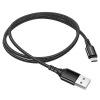Кабель Borofone BX54 Ultra bright USB to MicroUSB 2.4A (1м) – Black 139457