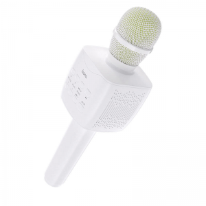 Караоке микрофон-колонка Hoco BK5 – Белый