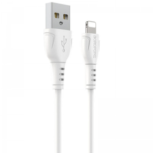 Кабель Borofone BX51 Triumph USB to Lightning 2.4A (1м) – White