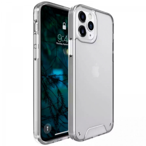 Чехол (TPU+PC) Space Case transparent для Iphone 12 Pro / 12 – Clear