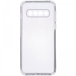 Прозрачный силиконовый чехол Epic Transparent с защитой камеры для Samsung Galaxy S10 Plus