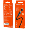 Кабель Borofone BU16 Skill magnetic USB to Lightning 2.4A (1.2m) – Black 139335