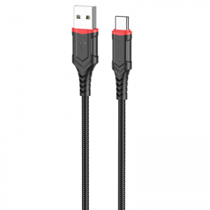 Кабель Borofone BX67 USB to Type-C 3A (1м) – Black