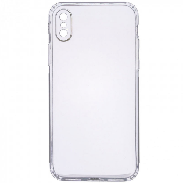 Чохол Stez з захистом камери для Iphone X / XS Прозорий