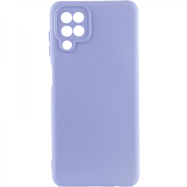 Чехол Silicone Cover Lakshmi Full Camera (A) для Samsung Galaxy M53 5G – Сиреневый / Dasheen