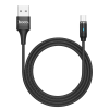 Кабель Hoco U76 Fresh magnetic USB to MicroUSB 2.4A (1.2м) – Black 139525