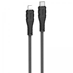 Кабель Hoco X67 Nano Type-C to Lightning 2.4A (1м) – Black