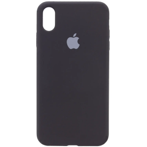 Чохол Silicone Case для Iphone XS Max Чорний / Black