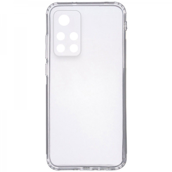 Прозрачный силиконовый чехол Epic Transparent с защитой камеры для Xiaomi Redmi Note 11 5G / Poco M4 Pro 5G