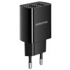 Мережевий зарядний пристрій Borofone BA53A Powerway 2USB / 2.1A Black 139753