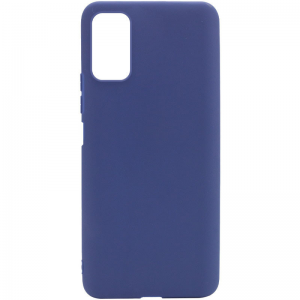 Матовый силиконовый TPU чехол для Samsung Galaxy A33 5G – Синий