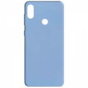 Матовый силиконовый TPU чехол для Xiaomi Redmi Note 5 / 5 Pro – Голубой / Lilac Blue