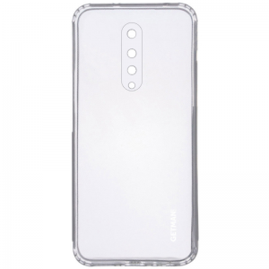 Прозрачный силиконовый чехол Epic Transparent с защитой камеры для OnePlus 8
