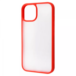 Чехол TPU+PC Memumi Light Armor Series Case для Iphone 14 – Красный