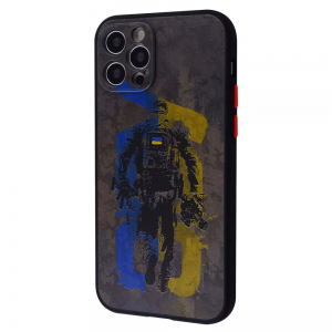 Чехол патриотический WAVE Ukraine Edition Shadow Matte для iPhone 11 Pro – Armed Forces of Ukraine