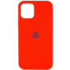 Оригинальный чехол Silicone Cover 360 с микрофиброй для Iphone 14 Plus – Красный / Red