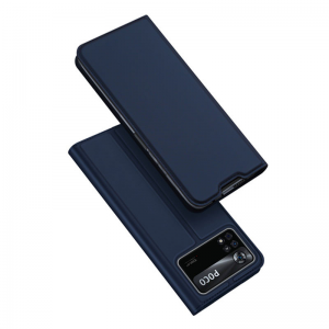 Чехол-книжка Dux Ducis с карманом для Xiaomi Poco X4 Pro 5G – Синий