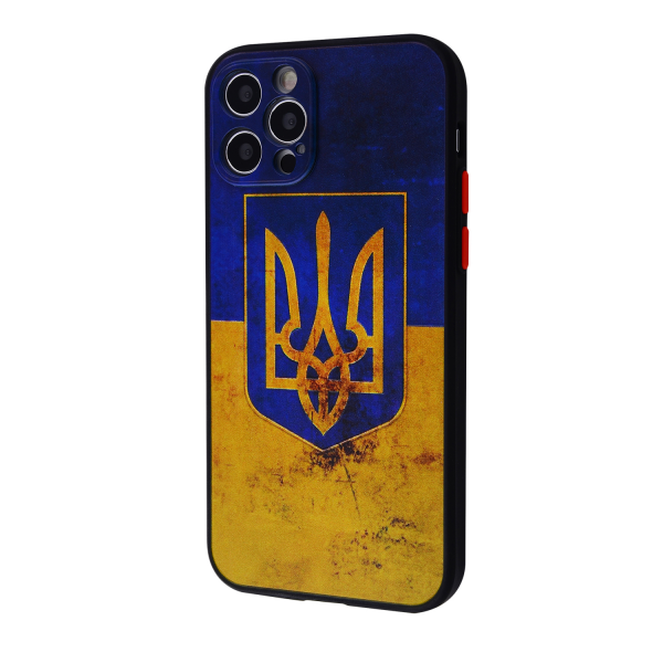 Чохол патріотичний WAVE Ukraine Shadow Matte для iPhone 13 Pro Ukraine