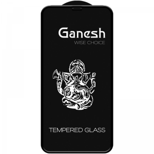 Защитное стекло 9H Ganesh Full Cover на весь экран для Iphone X / XS / 11 Pro – Black