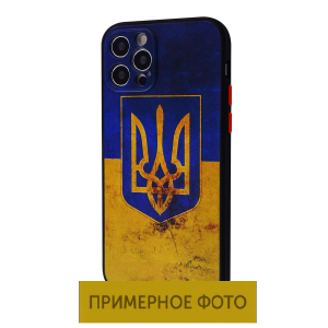 Чехол патриотический WAVE Ukraine Edition Shadow Matte для iPhone 11 – Ukraine