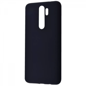 Чехол WAVE Colorful Case с микрофиброй для Xiaomi Redmi 9 – Black