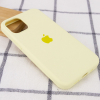 Оригинальный чехол Silicone Cover 360 с микрофиброй для Iphone 14 Plus – Желтый / Mellow Yellow 142148