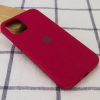 Оригинальный чехол Silicone Cover 360 с микрофиброй для Iphone 14 Plus – Красный / Rose Red 142157