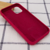 Оригинальный чехол Silicone Cover 360 с микрофиброй для Iphone 14 Plus – Красный / Rose Red 142158