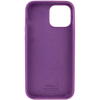 Оригинальный чехол Silicone Cover 360 с микрофиброй для Iphone 14 Pro Max – Фиолетовый / Grape 142168