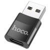 Адаптер Hoco UA17 Type-C to USB (USB2.0) – Black