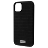 Чохол SULADA Crocodile Leather для Iphone 14 Plus Чорний
