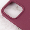 Оригинальный чехол Silicone Cover 360 с микрофиброй для Iphone 14 Pro – Бордовый / Plum 142078