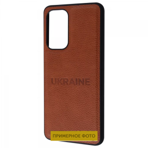 Кожаный чехол WAVE Ukraine Leather Case для Samsung Galaxy A12 / M12 – Ukraine