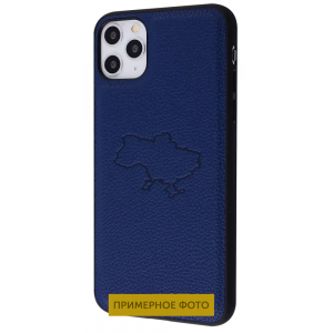 Кожаный чехол WAVE Ukraine Leather Case для Iphone 7 Plus / 8 Plus – Map