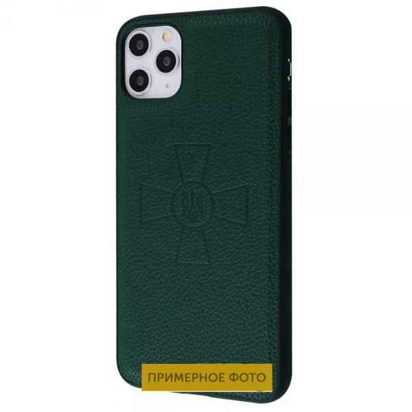 Чохол WAVE Ukraine Leather для Iphone XS Max Army