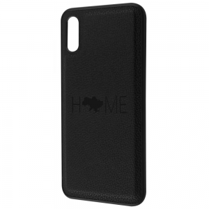 Кожаный чехол WAVE Ukraine Leather Case для Iphone XS Max – Home
