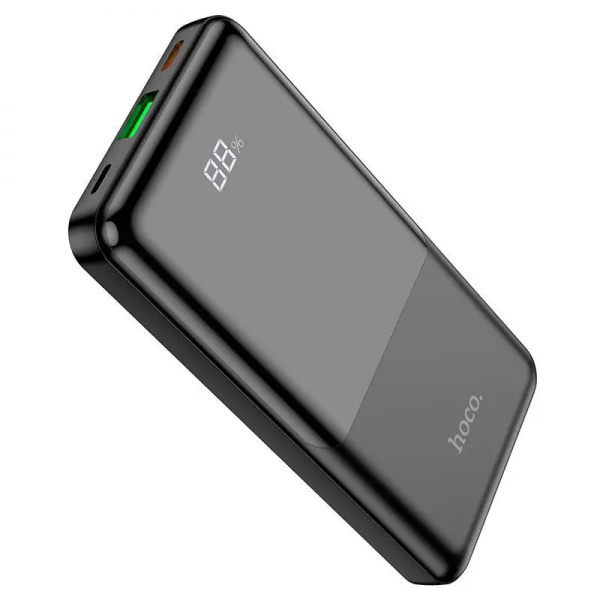 Зовнішній акумулятор Hoco Q9 Shell PD20W+QC3.0 10000 mAh Black