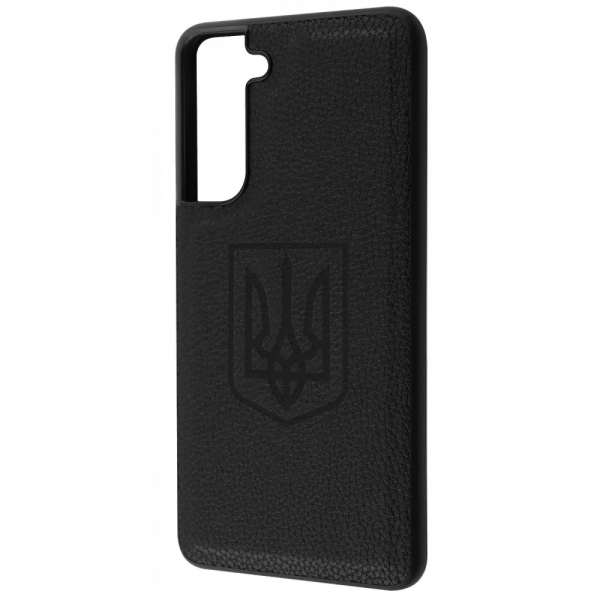 Чохол WAVE Ukraine Leather для Samsung Galaxy S20 FE Coat of arms