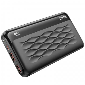 Внешний аккумулятор Power Bank Hoco J90 Ultra Thin 22.5W+PD20W 10000 mAh – Black