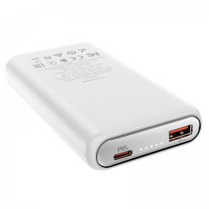 Внешний аккумулятор Power Bank Hoco Q1 Kraft PD3.0 + QC3.0 10000 mAh – White