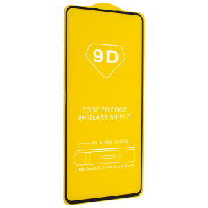 Защитное стекло 9D Full Glue Cover Glass на весь экран для Xiaomi Poco X3 NFC / Poco X3 / Mi 10T / Mi 10T Pro – Black